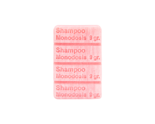 Single dose of solid shampoo for oily hair