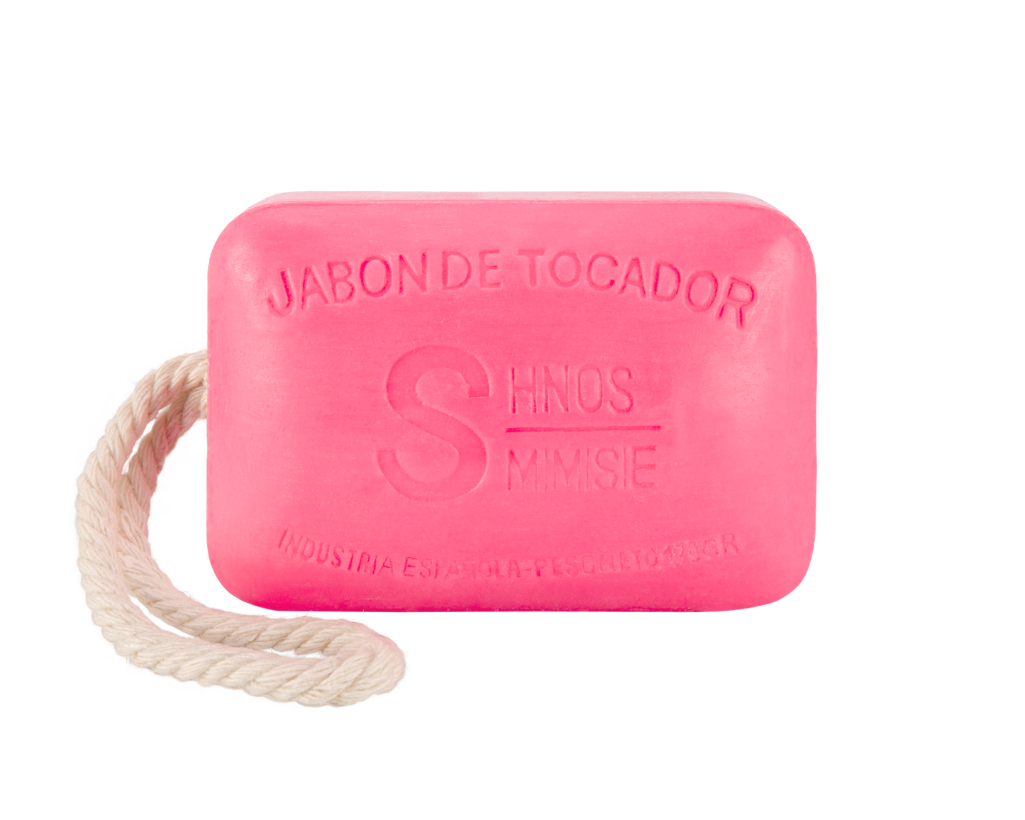 Jabón natural de flor de loto 170 g de notas florales, acuosas y orientales, con cordón para colgar de la ducha, hecho a mano por Sabater Hnos.