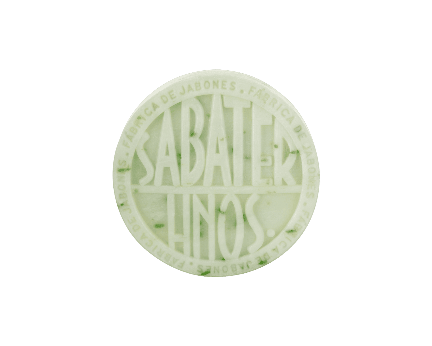 Jabón natural de hierba fresca 100 g con fragancia evocadora y verde, hecho a mano por Sabater Hnos.