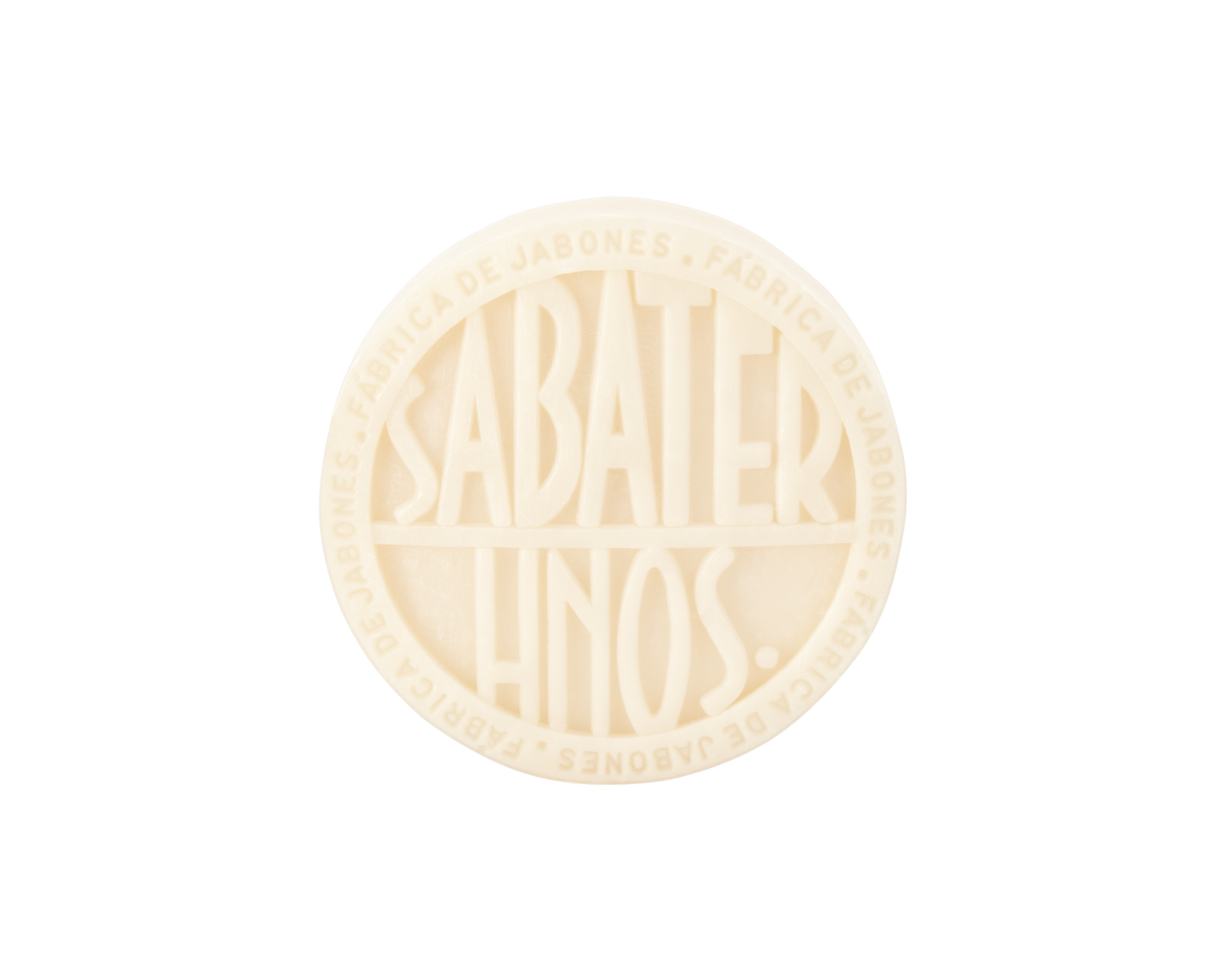 Jabón natural de jazmín 100g, de fragancia floral delicada, hecho a mano por Sabater Hnos.