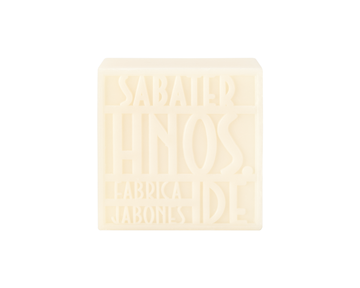 Jabón natural de jazmín 125g, de fragancia floral delicada, hecho a mano por Sabater Hnos.
