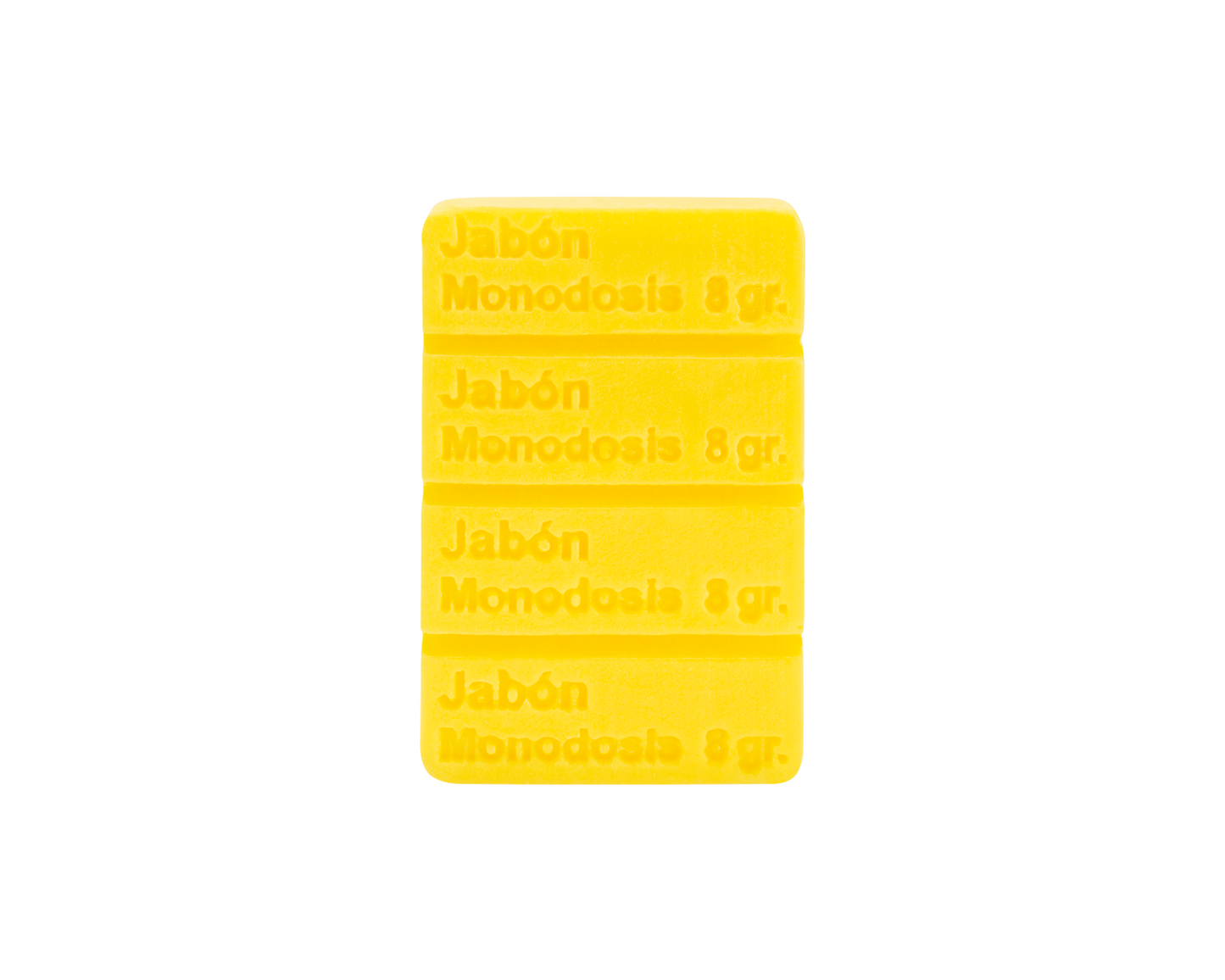 Jabón artesanal de lemongrass monodosis 32g, formato práctico para viajar o regalar – Sabater Hnos.