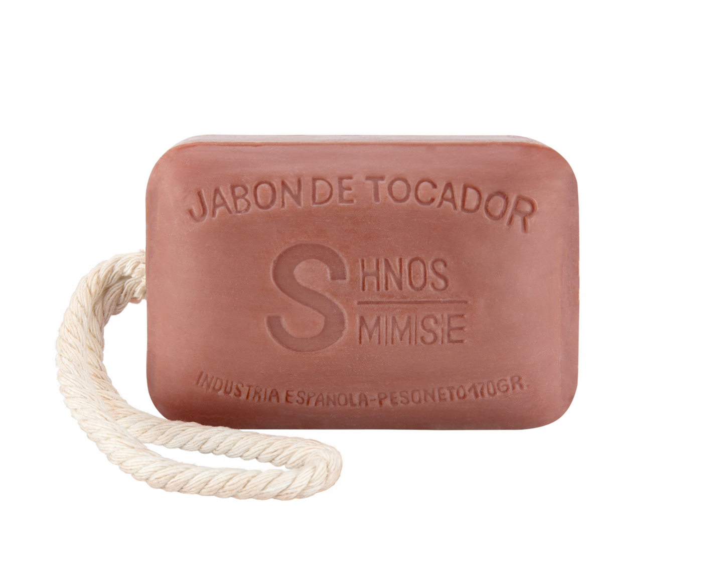 Jabón natural de orquídea 170 g, de fragancia exótica, sensual y con cordón para colgar de la ducha, hecho a mano por Sabater Hnos.