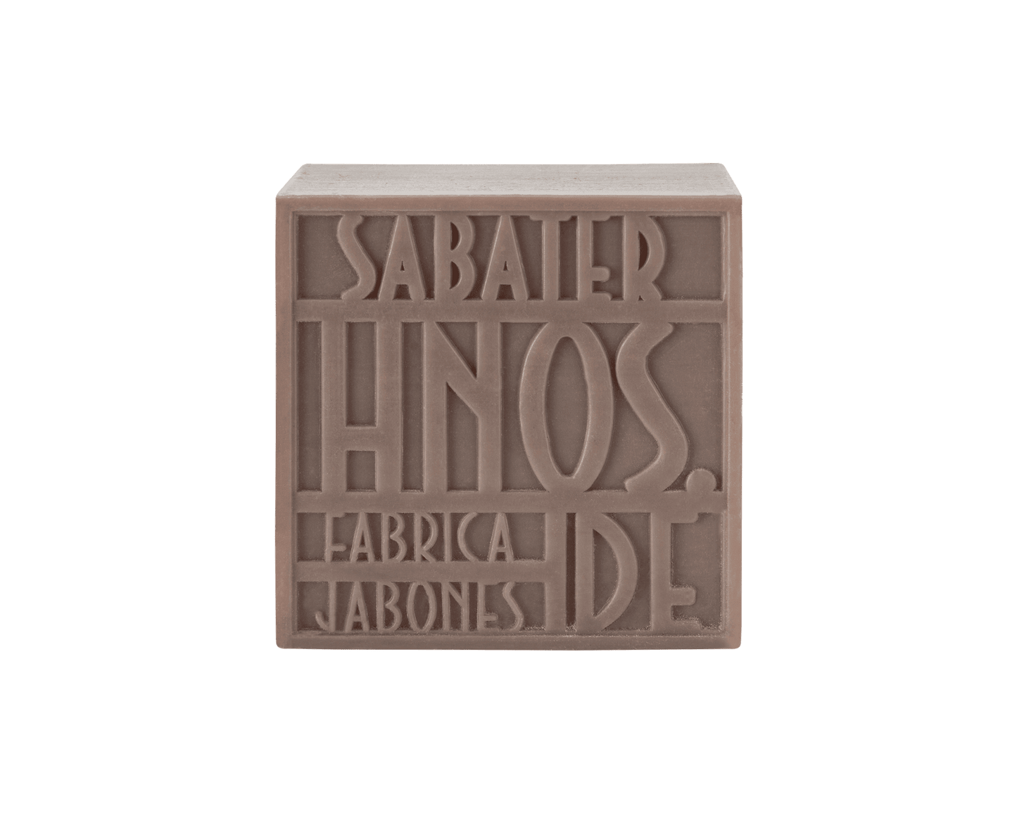 Jabón natural de pachuli 125 g con aroma terroso y sensual, hecho a mano por Sabater Hnos.