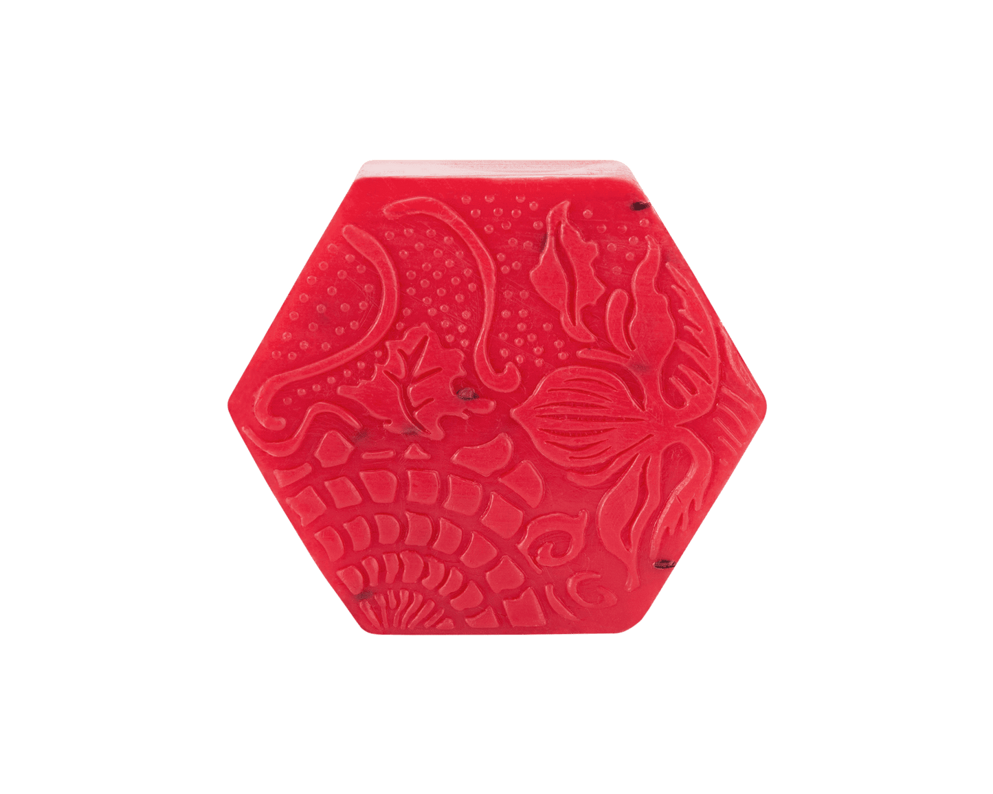 Jabón Gaudí Fresa 80g, frutal y goloso, con diseño inspirado en Gaudí, de Sabater Hnos.