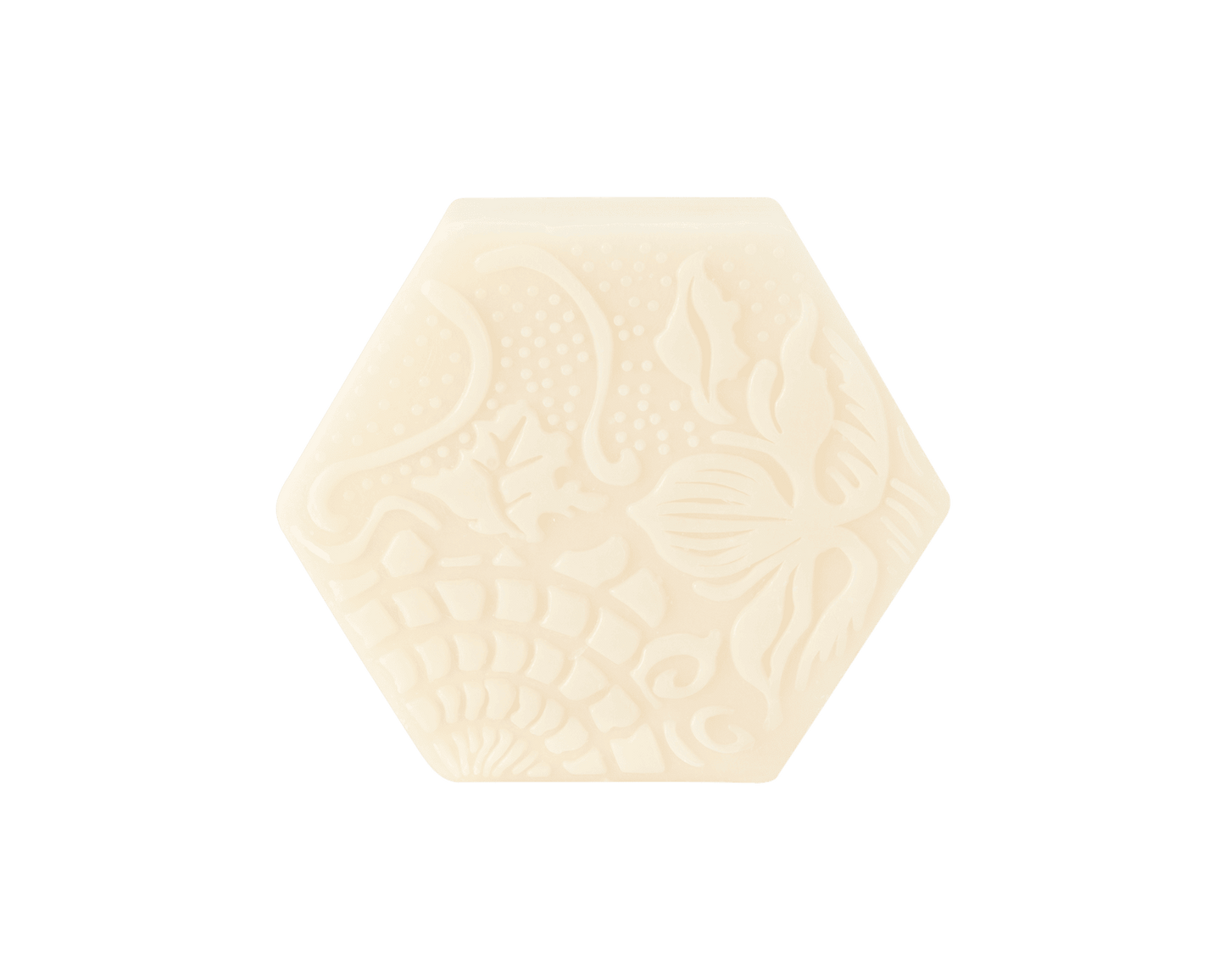 Jabón Gaudí Jazmín 80g, suave y floral, inspirado en el arte de Gaudí, hecho a mano por Sabater Hnos.