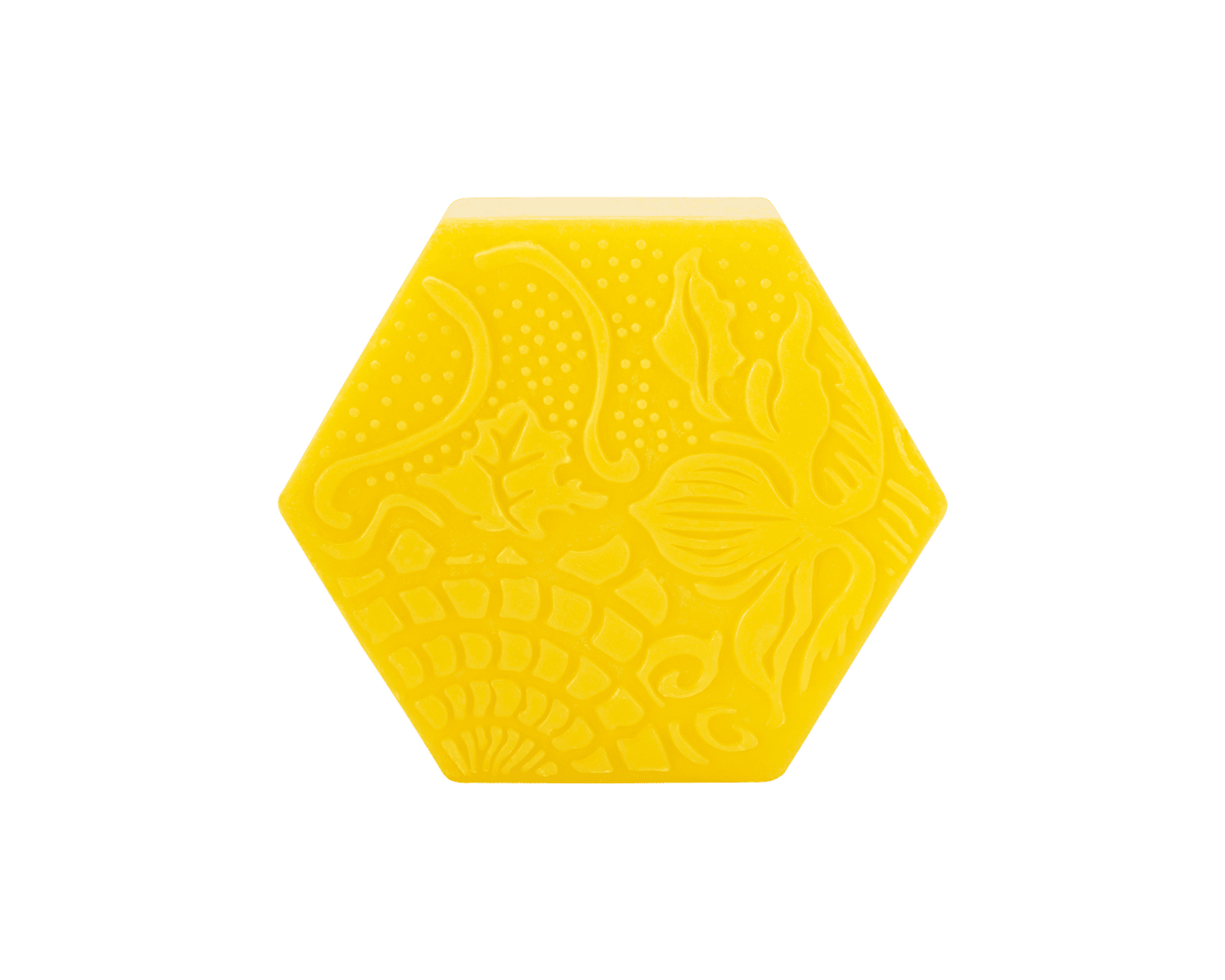 Jabón Gaudí Lemongrass 80g, cítrico y refrescante, inspirado en las baldosas de Gaudí, de Sabater Hnos.