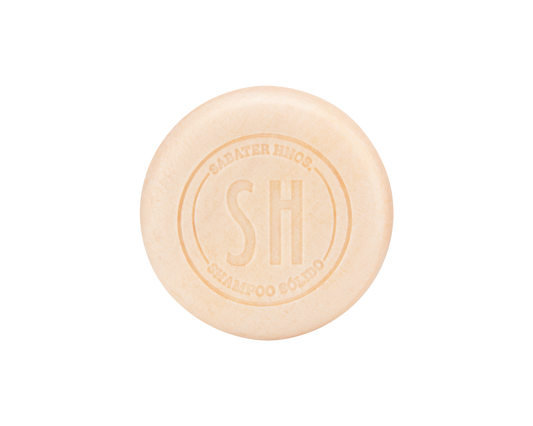 Solid shampoo for normal hair