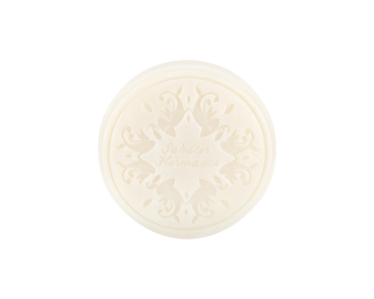 Jabón artesanal de afeitado 110g, espuma cremosa y protectora para un afeitado suave elaborado por Sabater Hnos.