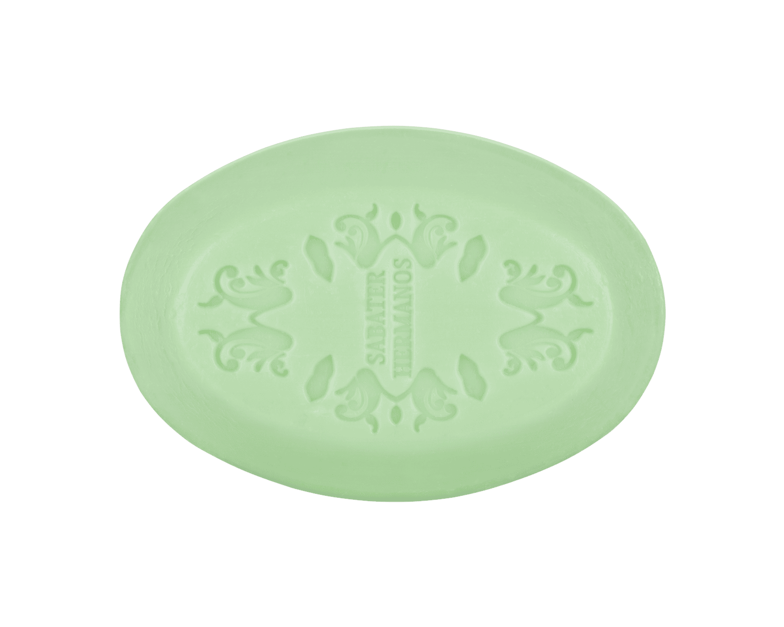 Jabón artesanal de aloe vera 110g, calmante e hidratante para piel sensible de Sabater Hnos.