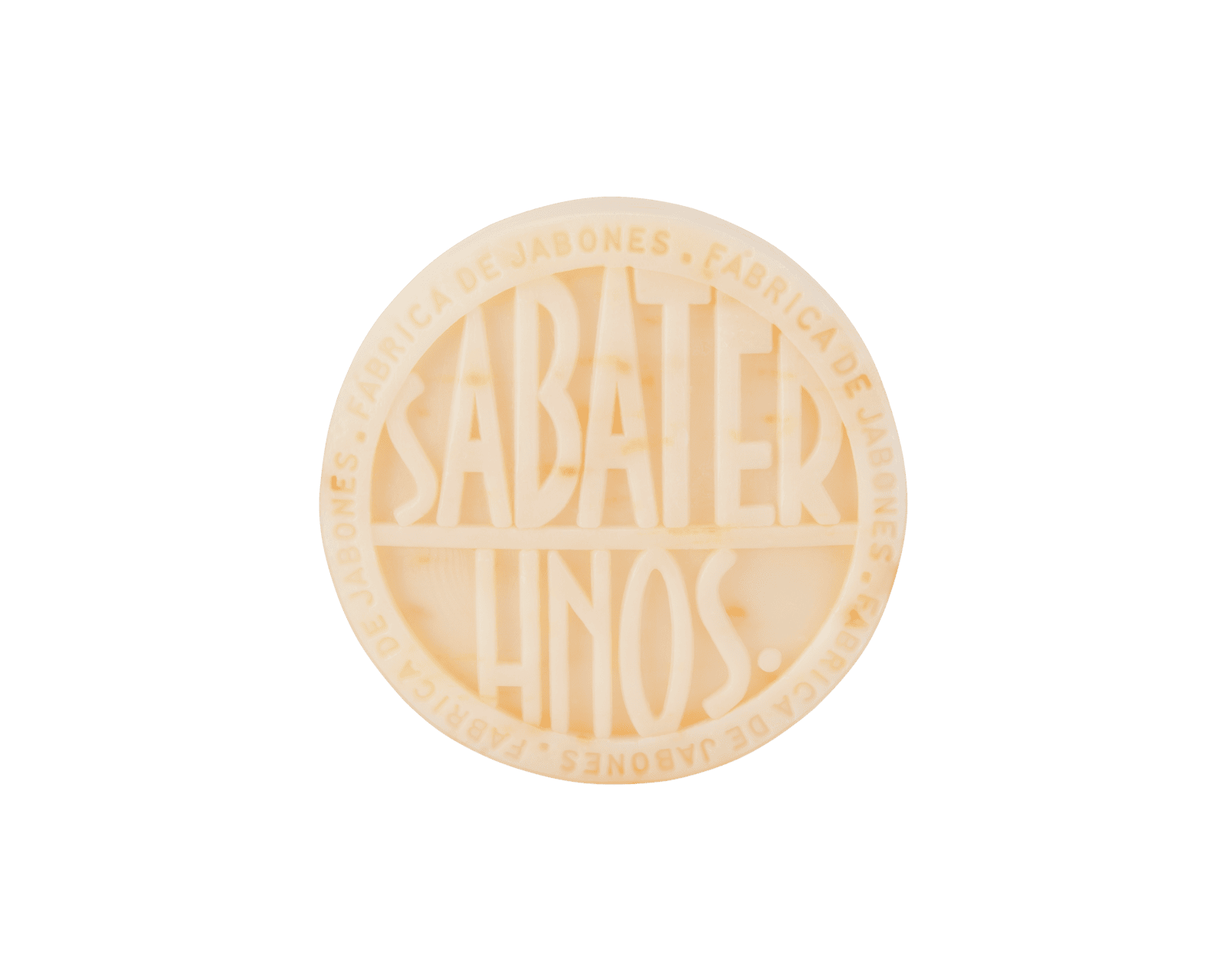 Jabón artesanal de azahar 100 g con notas florales, ligeramente dulces y cítricas, elaborado por Sabater Hnos.