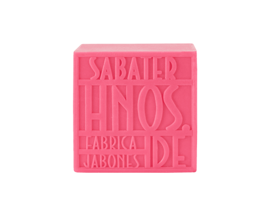 Jabón natural de flor de loto 125 g de notas florales, acuosas y orientales, hecho a mano por Sabater Hnos.