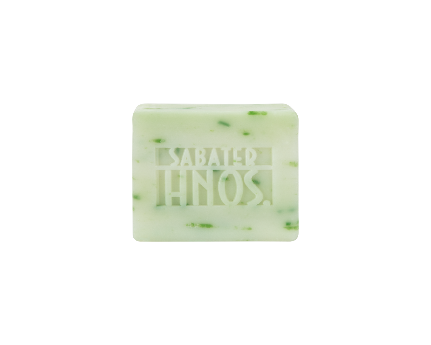 Jabón natural de hierba fresca 40 g con fragancia evocadora y verde, hecho a mano por Sabater Hnos. 