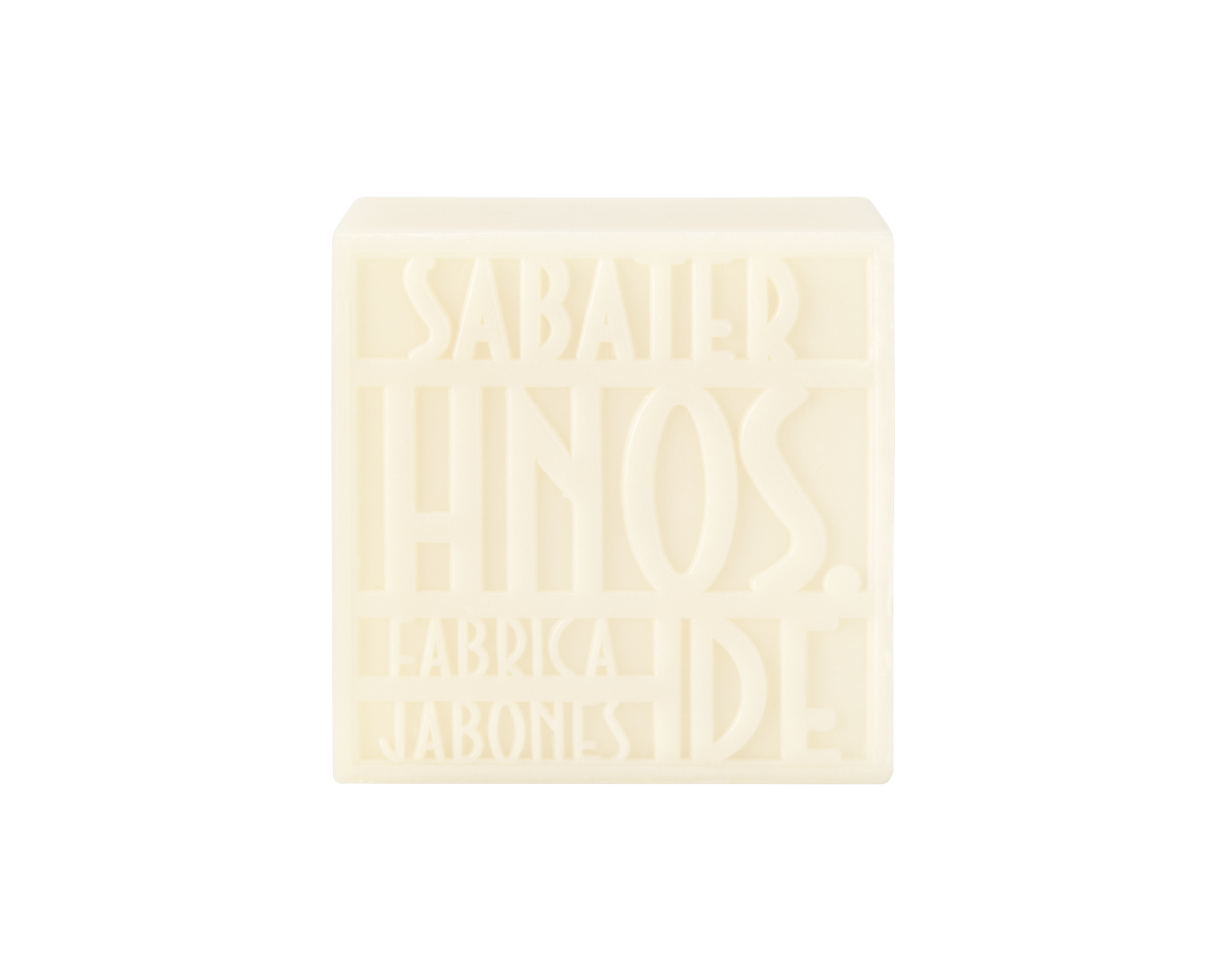 Jabón natural de jazmín 125g, de fragancia floral delicada, hecho a mano por Sabater Hnos.