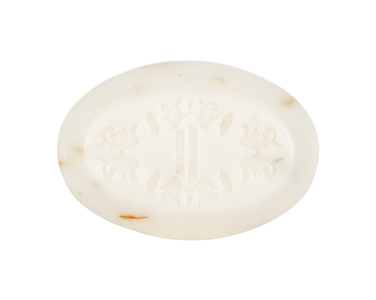 Jabón artesanal de karité y almendras 110g, ultra nutritivo y protector para piel seca de Sabater Hnos.
