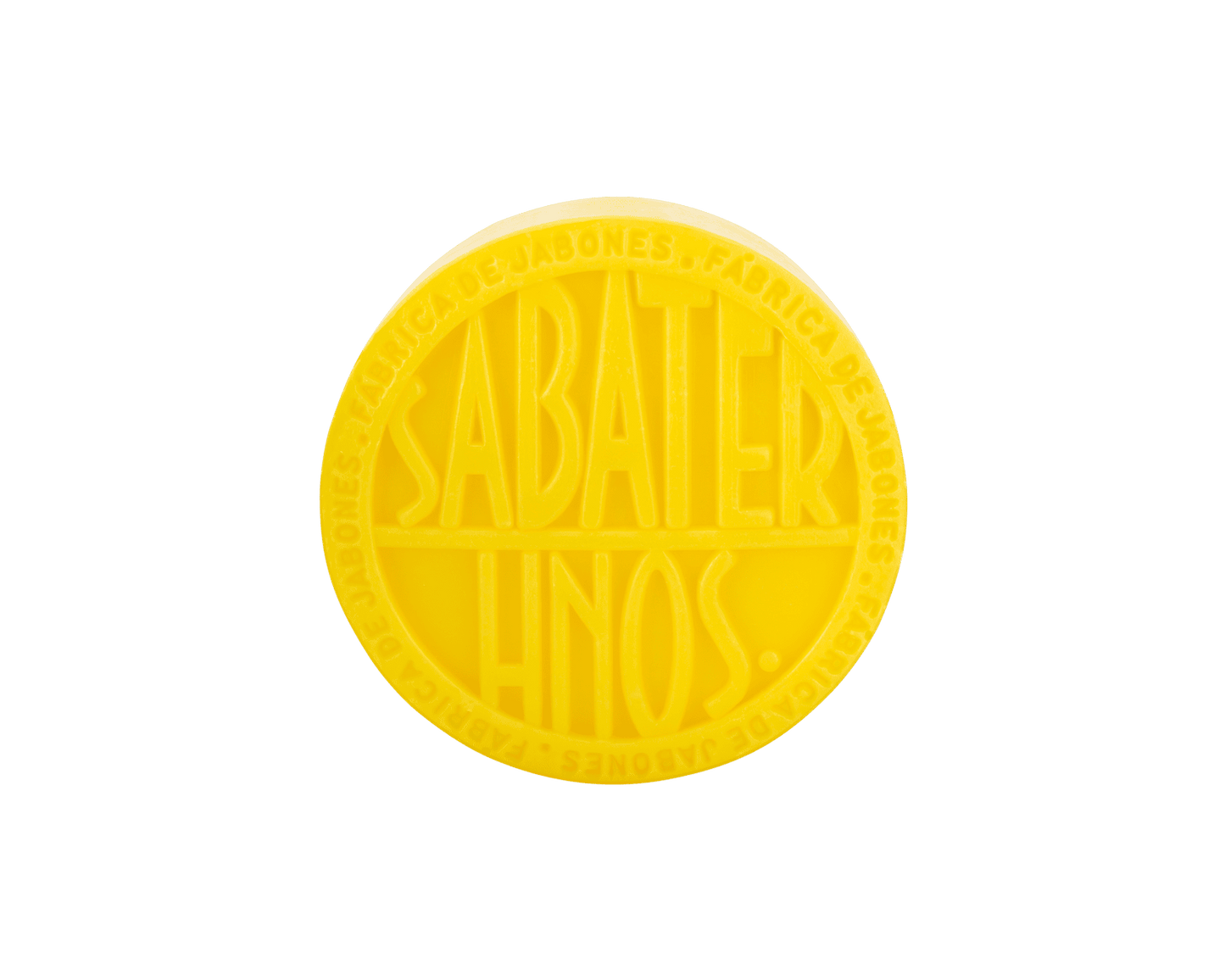 Jabón artesanal de lemongrass 100 g, con notas cítricas y frescas, elaborado por Sabater Hnos. 