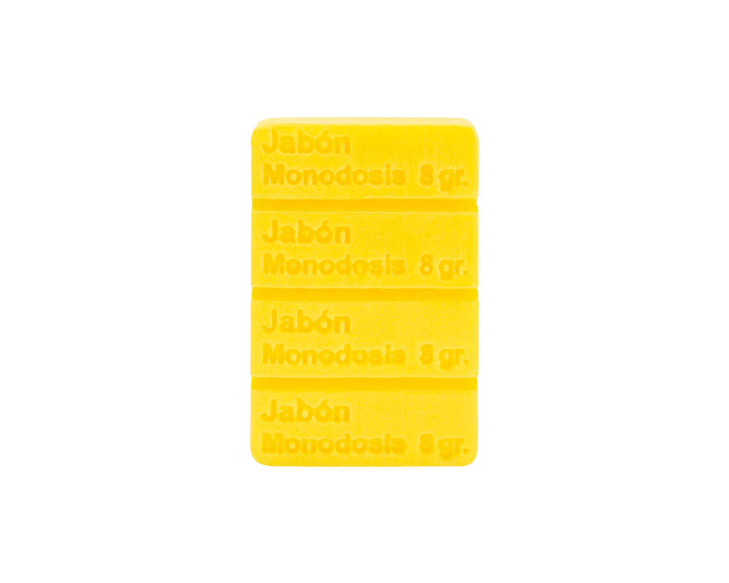 Jabón artesanal de lemongrass monodosis 32g, formato práctico para viajar o regalar – Sabater Hnos.