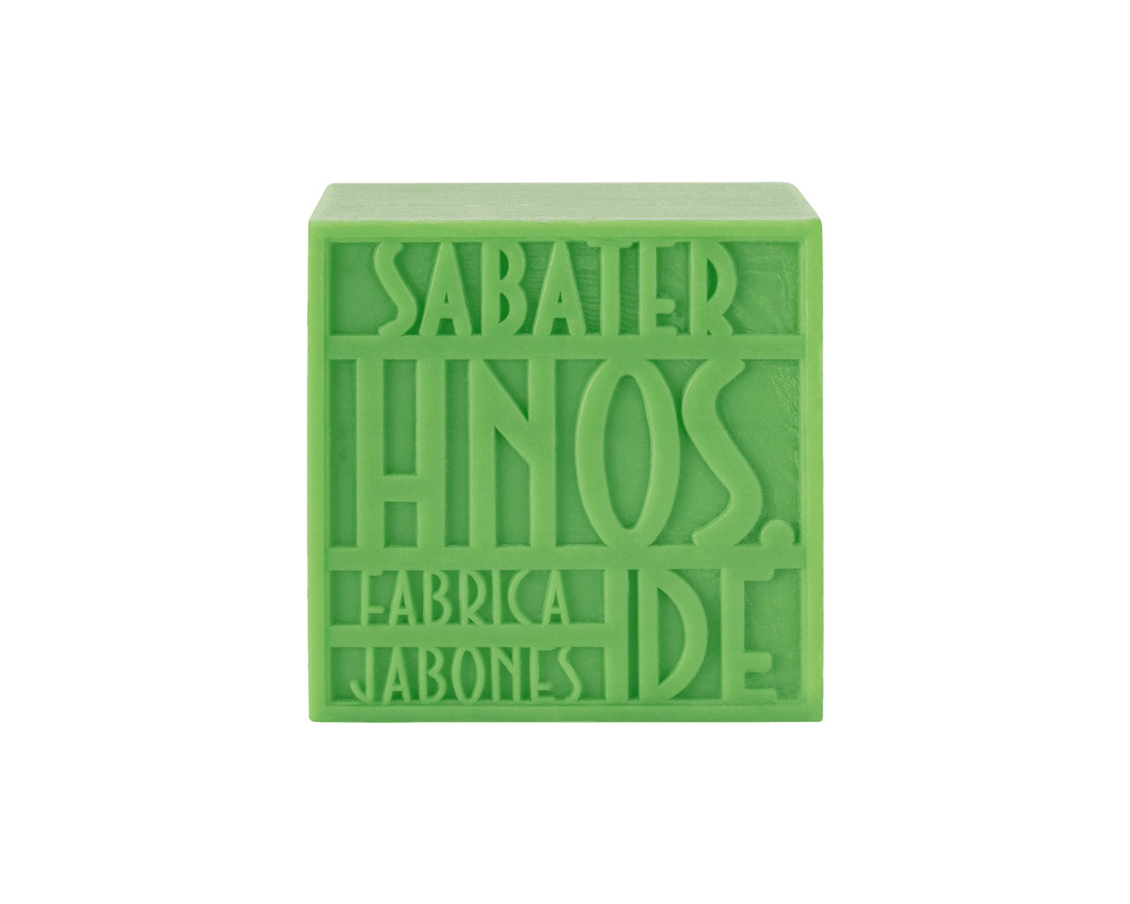 Jabón artesanal de melón 125 g con fragancia frutal fresca, elaborado por Sabater Hnos.