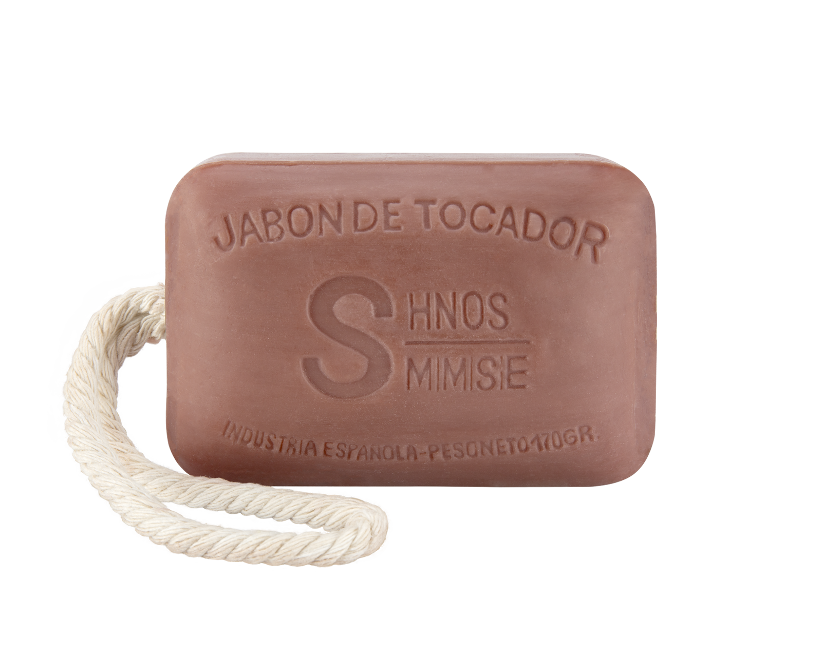 Jabón natural de orquídea 170 g, de fragancia exótica, sensual y con cordón para colgar de la ducha, hecho a mano por Sabater Hnos.