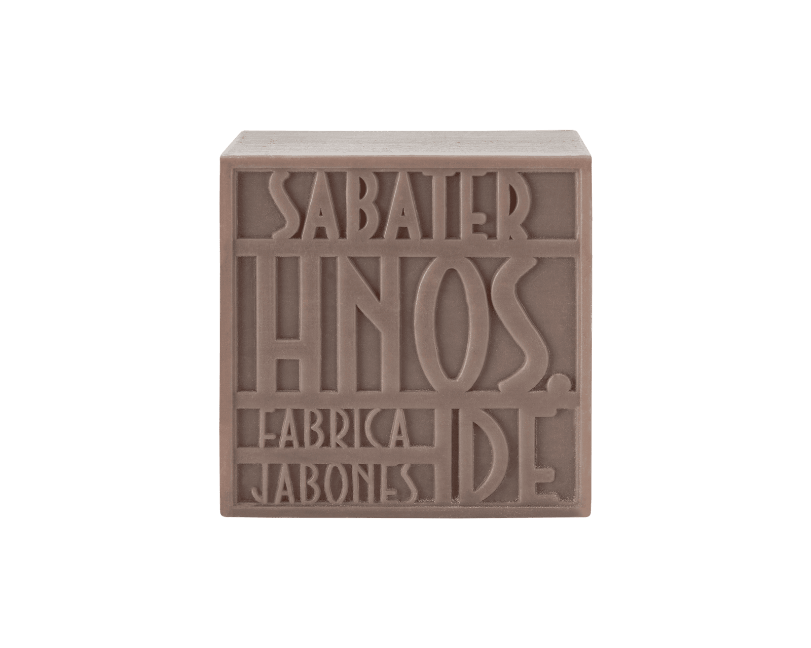 Jabón natural de pachuli 125 g con aroma terroso y sensual, hecho a mano por Sabater Hnos.