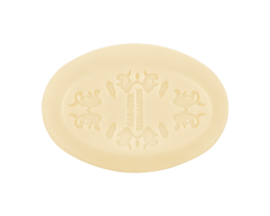 Jabón artesanal de peonía 110g, delicado y floral con complejo antimanchas natural de  Sabater Hnos.