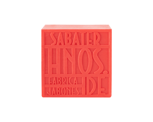 Jabón artesanal de pomelo 125 g de fragancia jugosa y refrescante, elaborado por Sabater Hnos.