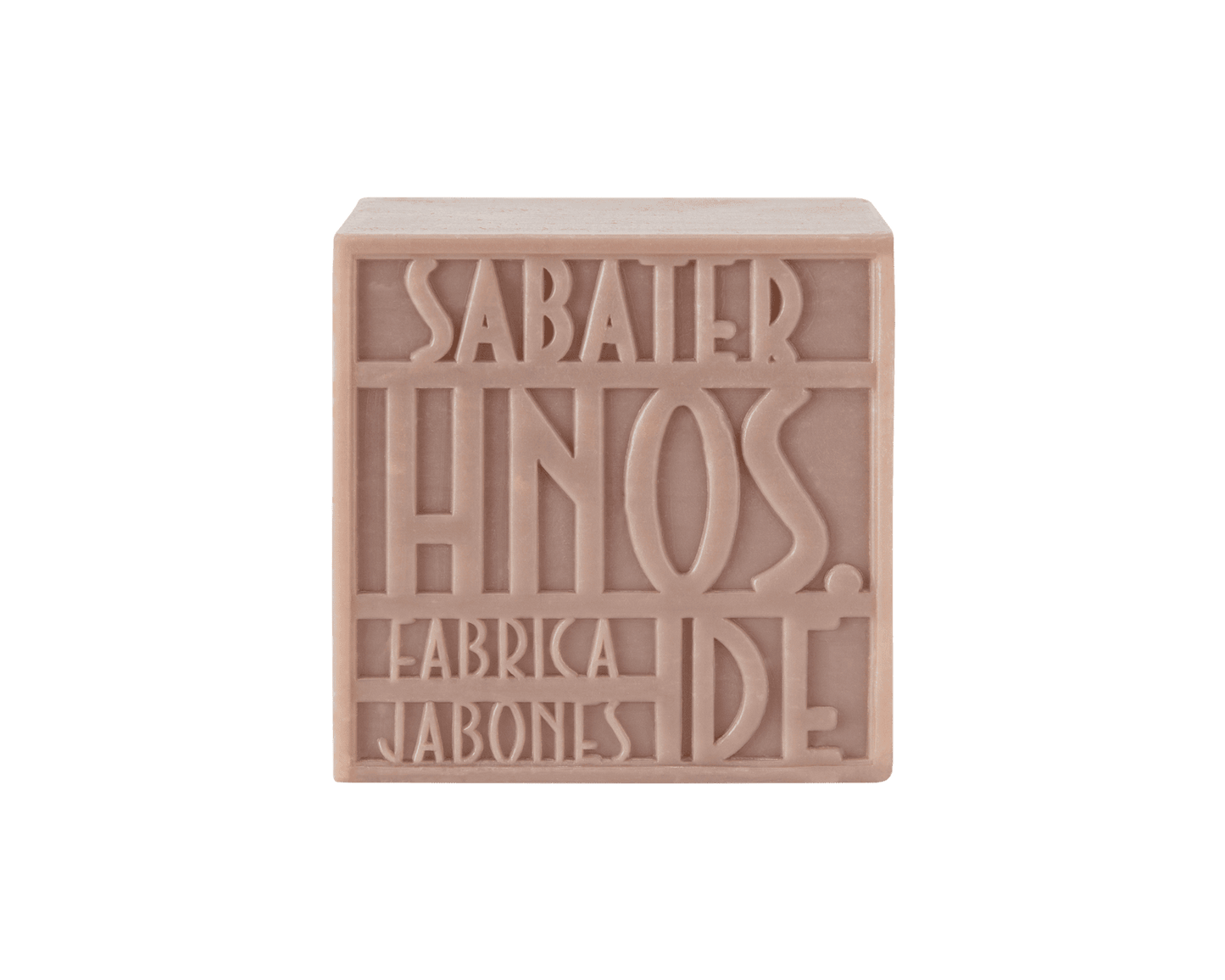 Jabón artesanal de sándalo 125 g con fragancia cálida y amaderada, fabricado por Sabater Hnos.