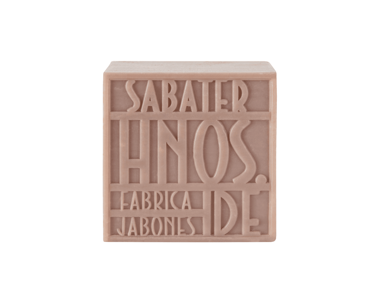 Jabón artesanal de sándalo 125 g con fragancia cálida y amaderada, fabricado por Sabater Hnos.