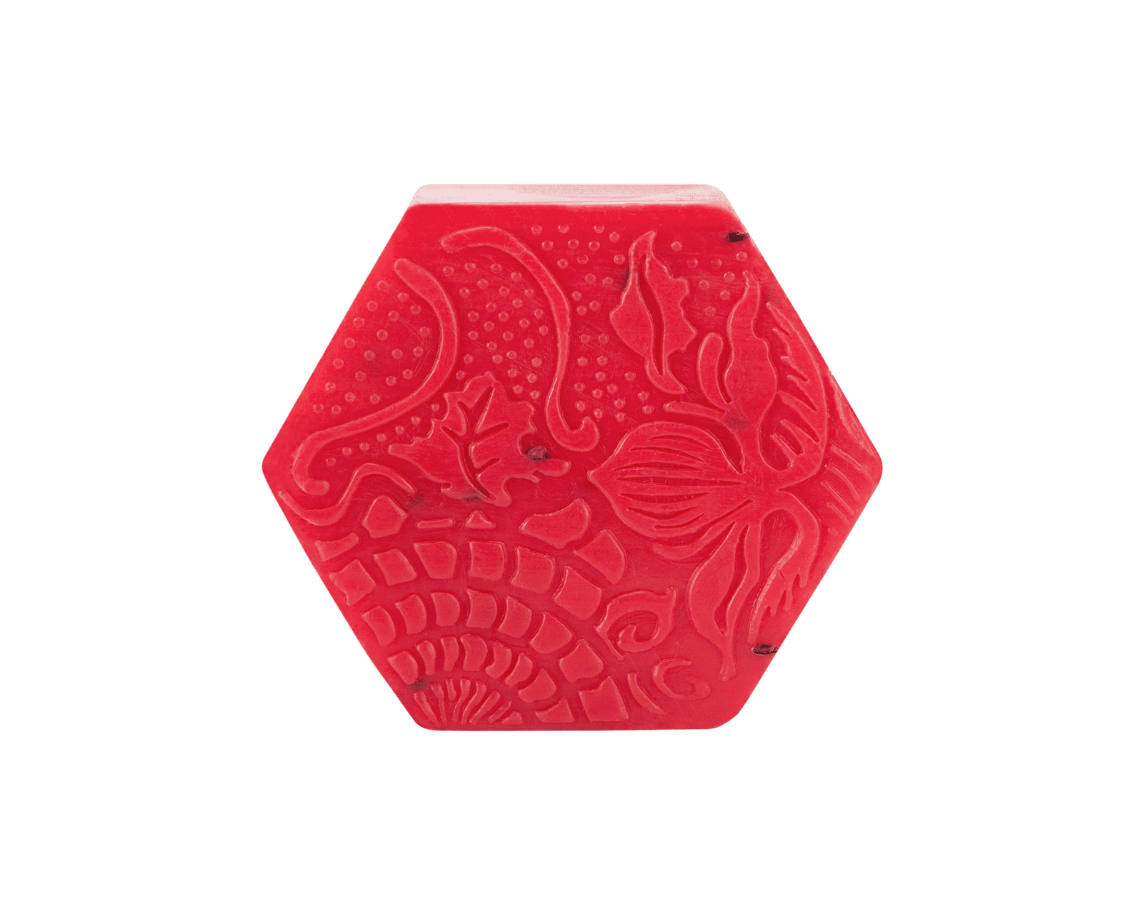 Jabón Gaudí Fresa 80g, frutal y goloso, con diseño inspirado en Gaudí, de Sabater Hnos.
