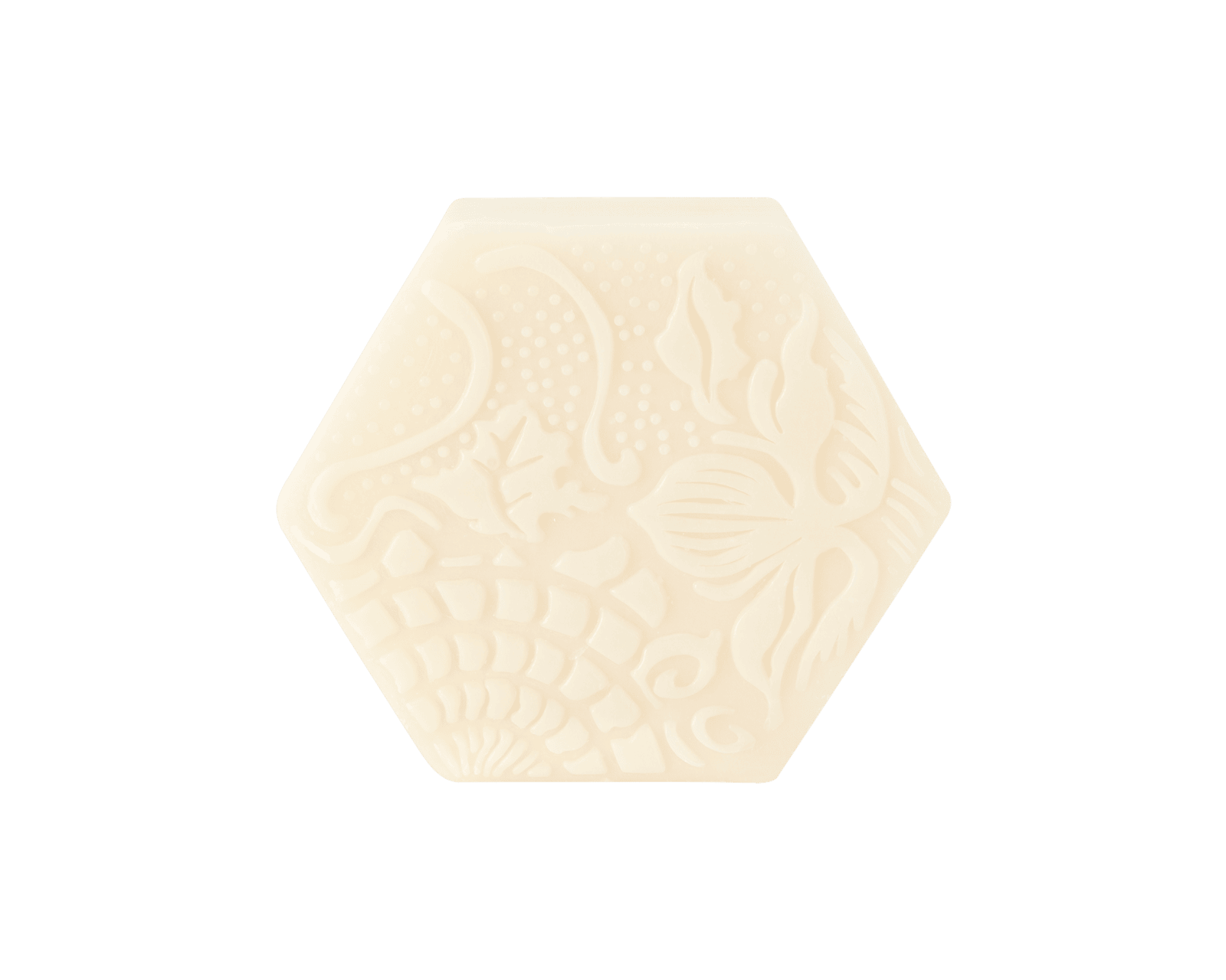 Jabón Gaudí Jazmín 80g, suave y floral, inspirado en el arte de Gaudí, hecho a mano por Sabater Hnos.