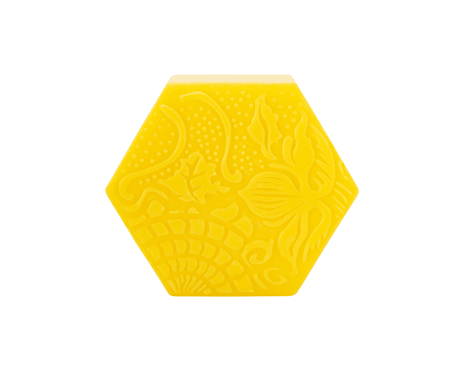 Jabón Gaudí Lemongrass 80g, cítrico y refrescante, inspirado en las baldosas de Gaudí, de Sabater Hnos.