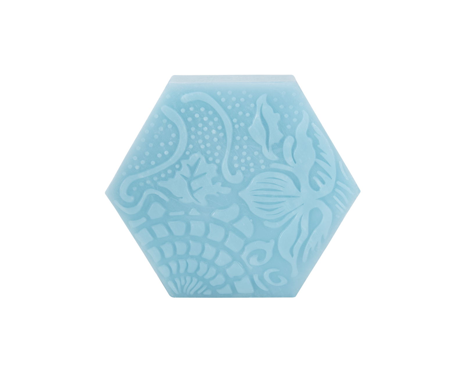 Jabón Gaudí Magnolia 80g, floral y elegante, con diseño inspirado en Gaudí y elaborado artesanalmente por Sabater Hnos.